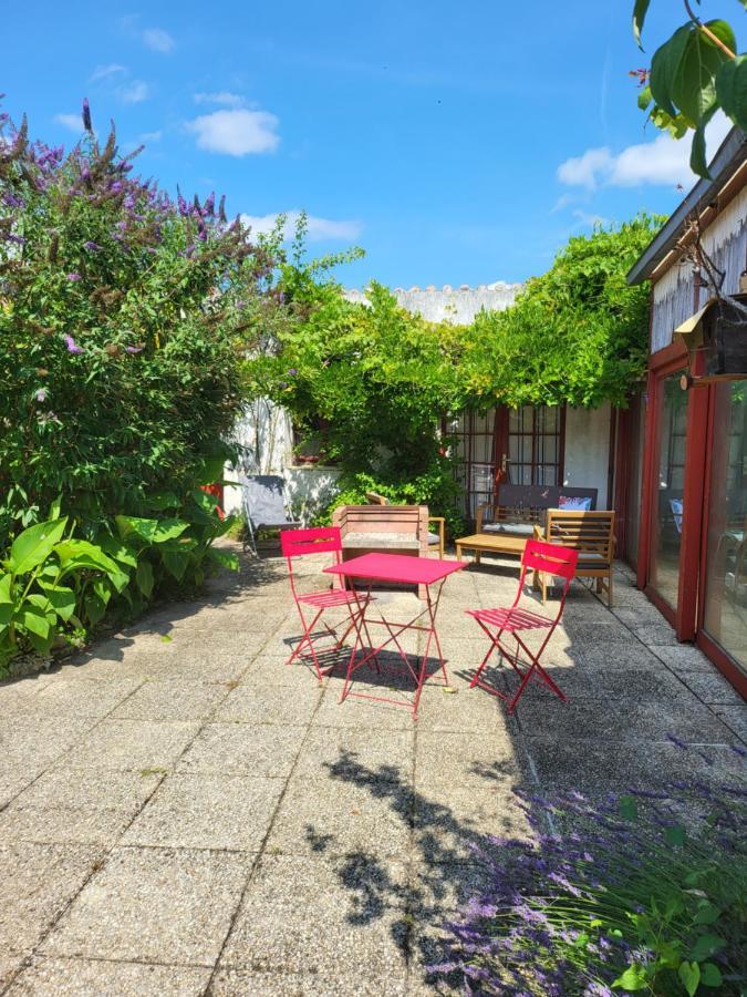 La Maison Rouge Paisible Maison De Pays Сожон Экстерьер фото